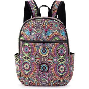 Sakroots Backpack Colorful Pattern Boho Book Travel Bag‎ School Overnight